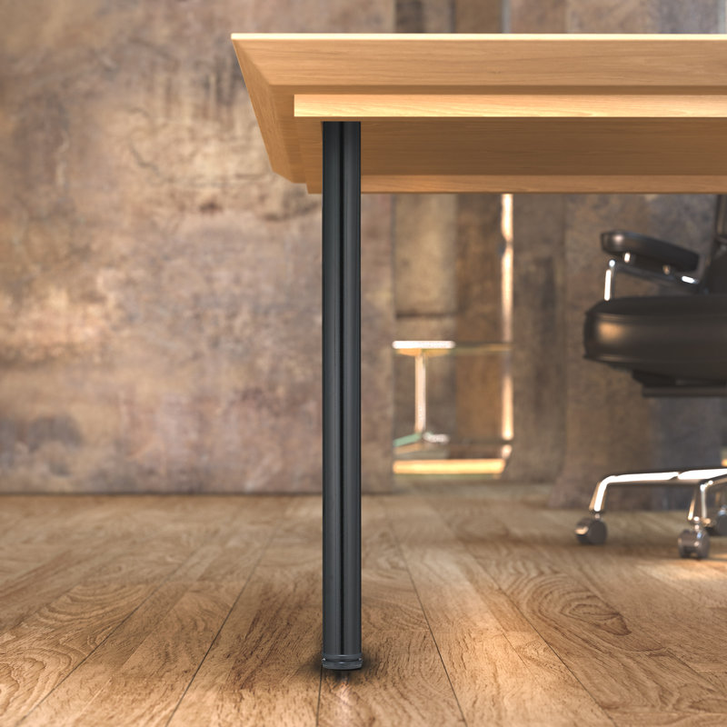 Adjustable Table Leg, Black