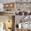 Luminaire suspendu à 1 lumière à intensité variable pour cuisine / îlot (ampoule incluse)-1791000871