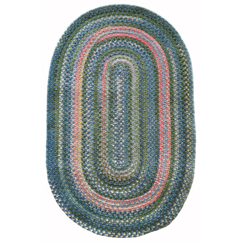 Brayden Cotton Indoor Rug, Oval 11'4" X 14'4"