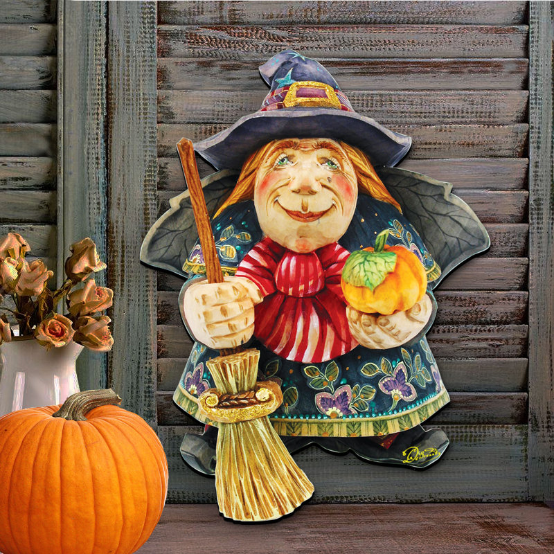Décoration citrouille home, H 24 po x l 18 po x P 0,25 po