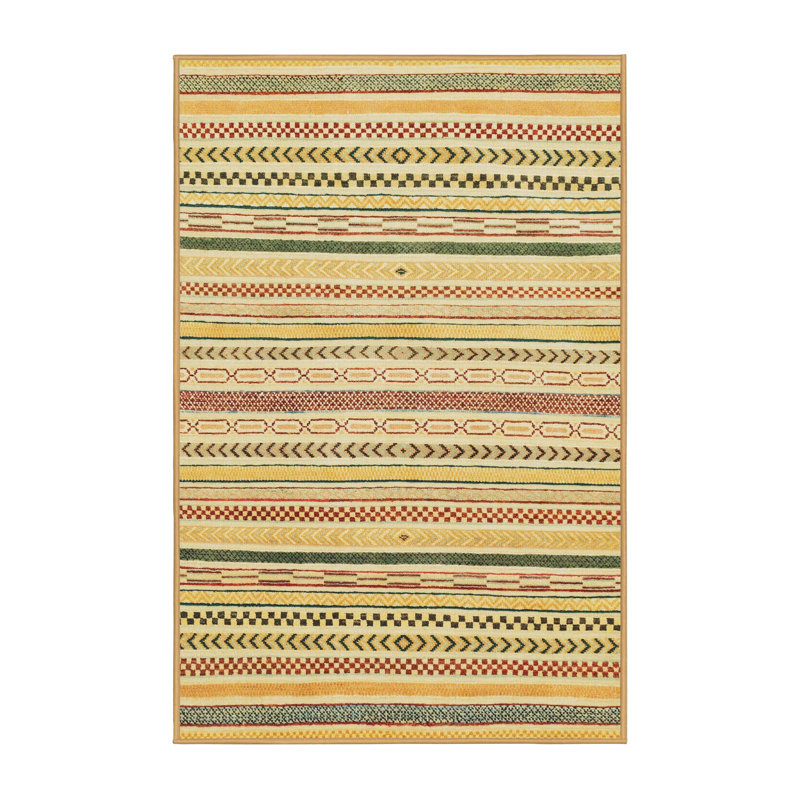 Abstract Indoor Rug, Rectangle 4' x 6'