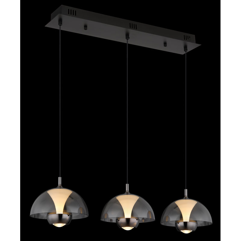 Nibal 1 - Light Matte Black LED Pendant