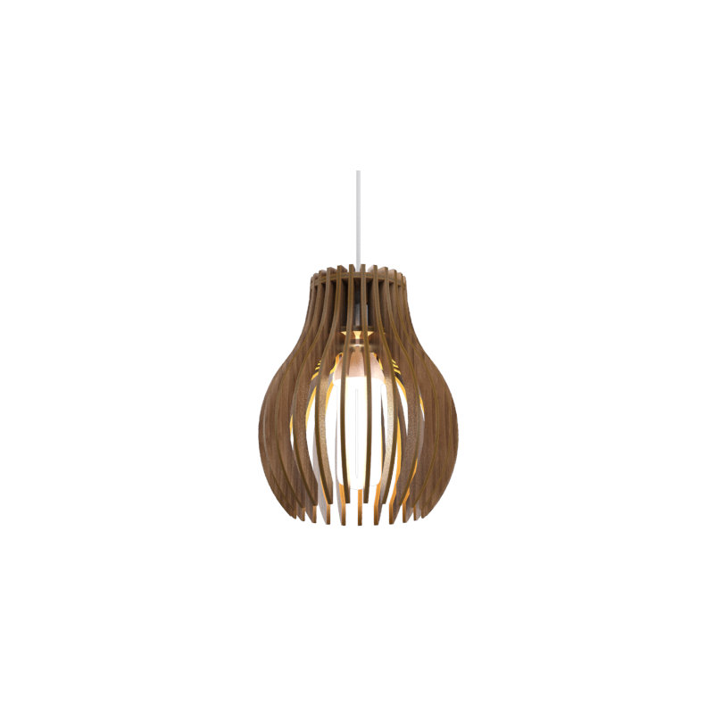 Stecche Di Legno 1 - Light Pendant, American Walnut, American Walnut