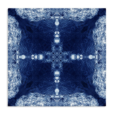 Elegant Mosaic Style Pattern Canvas Art by El Perkin