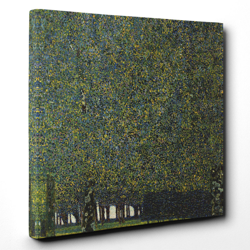 Gustav Klimt - Wrapped Canvas Painting, 35cm H x 35cm W