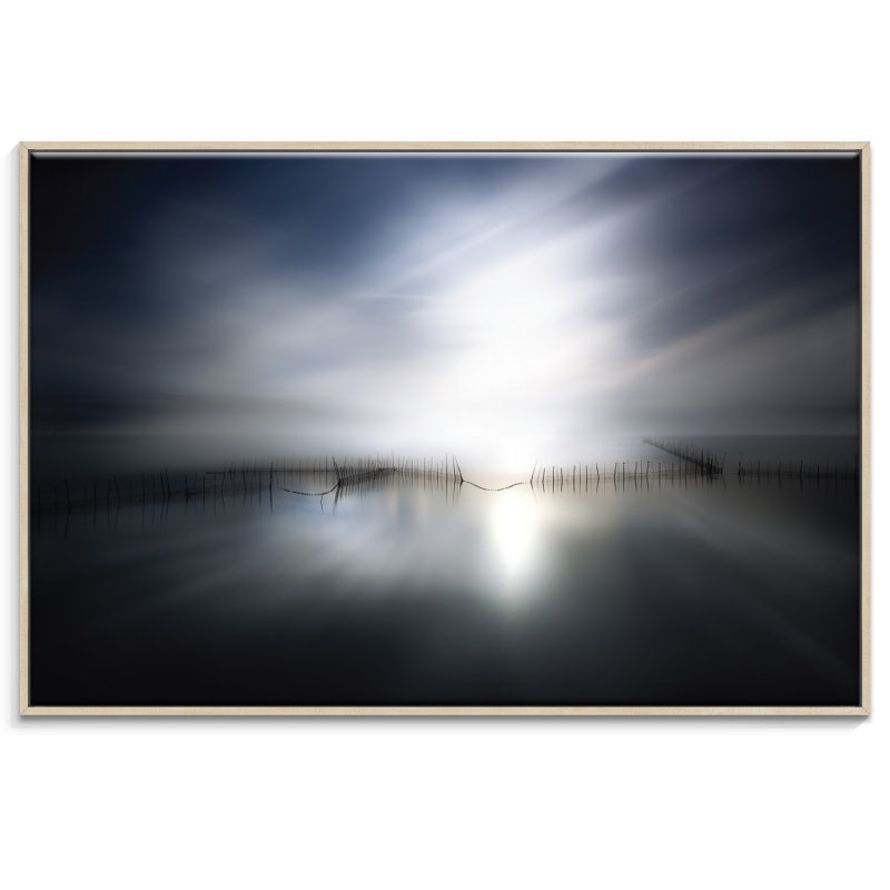 Print on Canvas, Black Floater Framed, 102cm H x 152cm W