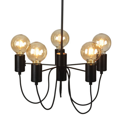 5 - Light Polished Chrome Pendant