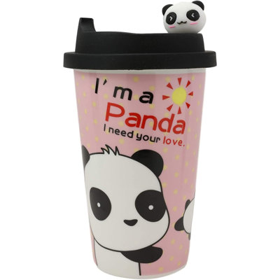 Grande tasse à café animée sunshine ours « panda » Fordwich