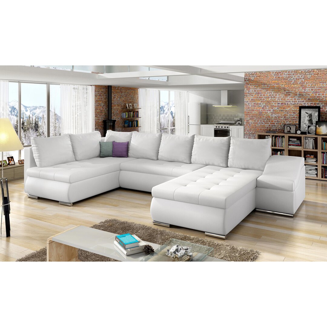 Ecksofa Garnes mit Bettfunktion