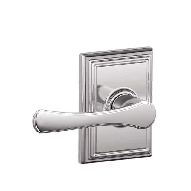 Addison Avila Passage Door Lever with Addison Rosette Schlage 