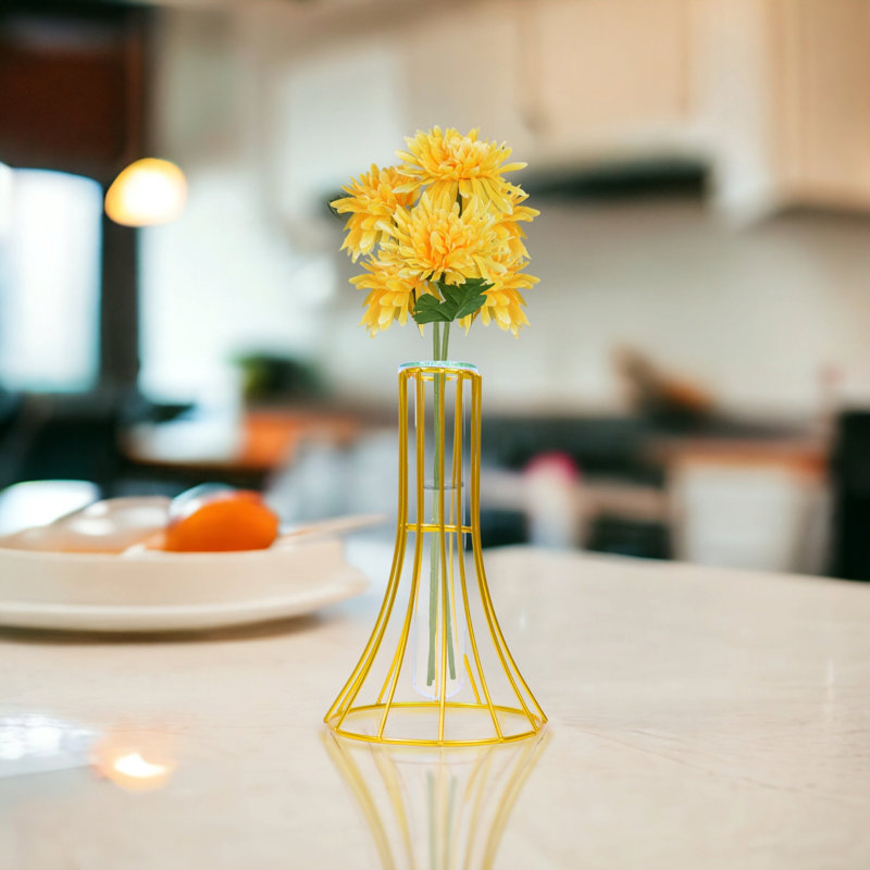 Kermith Handmade Table Vase, Gold