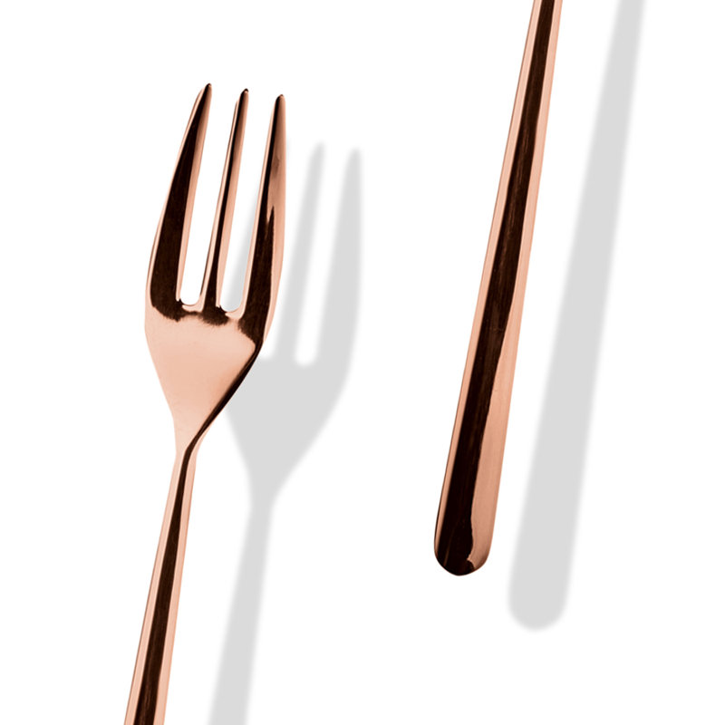 Linea 3 Piece Stainless Steel Hostess Set, Bronze