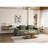 Walnut Tempered Glass Coffee Table