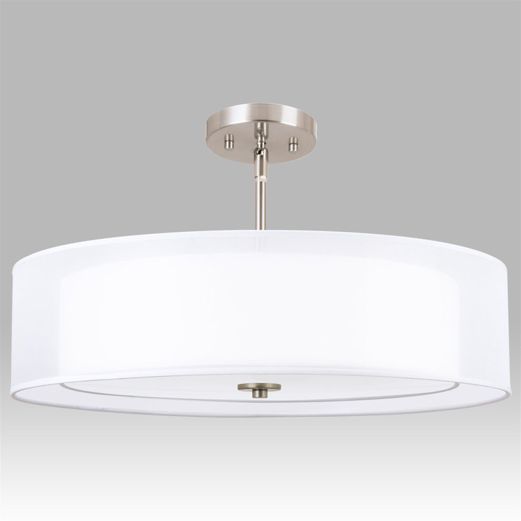Anaie 3 - Light Dimmable Drum Chandelier