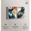 Décoration murale Boho Glitch Aesthetic Harmony Duo par Art Remedy, cadre argenté, 20 x 30-1984049840-1984049842