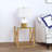 Wynnifred Glass Top End Table-1869412261