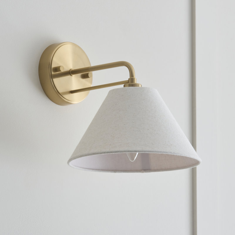 Steel Armed Sconce