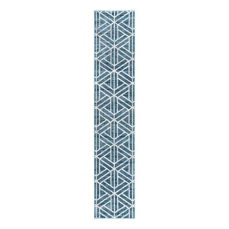 Nucla Geometric Indoor Rug, Runner 2'7" x 13'