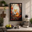Fox In Autumn Light Boho - Print-136727638-136727642