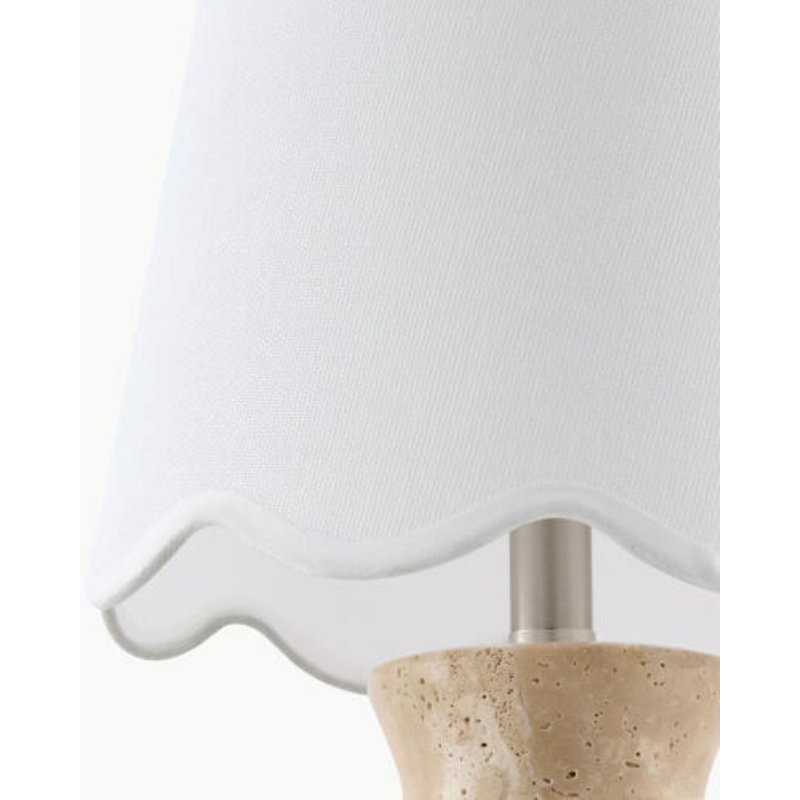 Allexandria Table Lamp, White