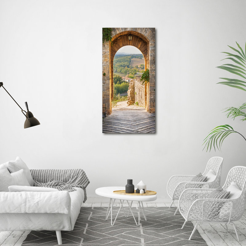 Tuscany Italy - Wrapped Canvas Print