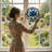 7.8"H Blue Floral Stained Glass Window Panel-1323619776