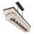 Olyra 60" 8-Light Linear Chandelier