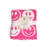 Children'S Mini Happy Face Pattern Luxury Soft Throw Blanket - FUCHSIA