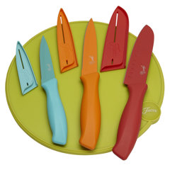 Fiesta 6-Piece Merengue Multicolor Steak Knife Set