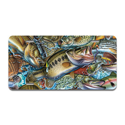 Cadre en aluminium Action Fish