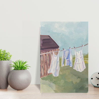 Summer On The Line by Madison Phipps - Wrapped Canvas Print