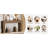 59" Farmhouse Console Table With Vertical Slat Legs For Hallway, Living Room & Small Spaces
