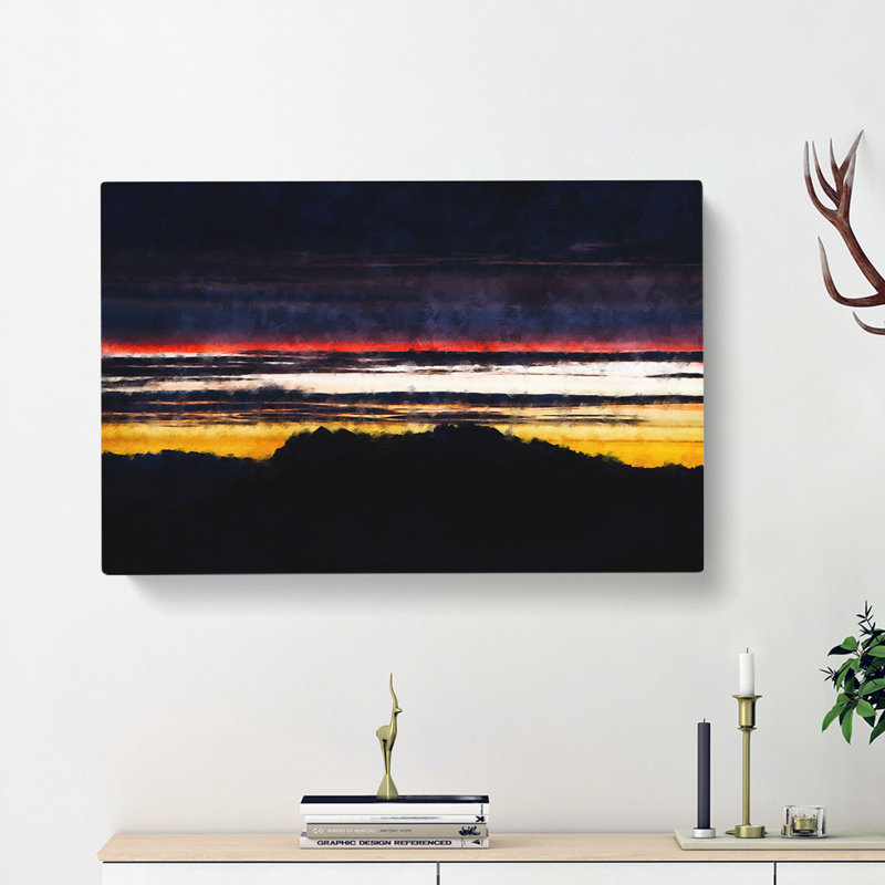 Monte Due Mani Mountain In Italy - Wrapped Canvas, 60cm H x 91cm W x 3cm D
