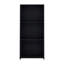 Bibliothèque H 47 ", 3 tablettes, noir-209098042