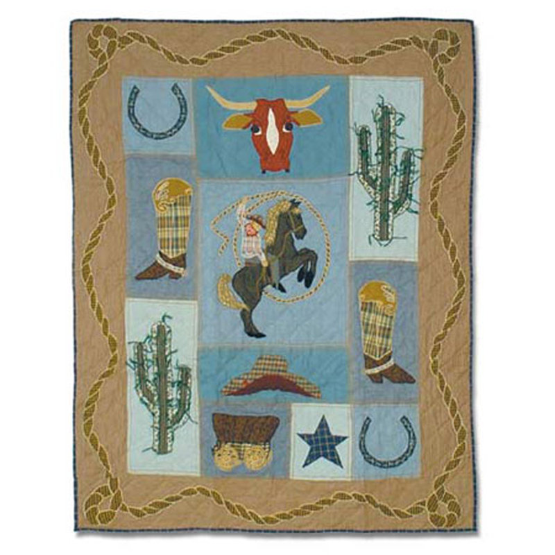 Cowboy Cotton Quilt