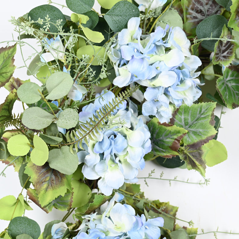 Couronne florale 26 po pour la porte d'entrée
