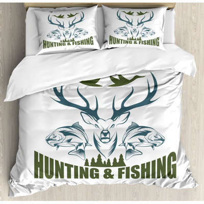 Hunting Modern & Contemporary Duvet Cover
