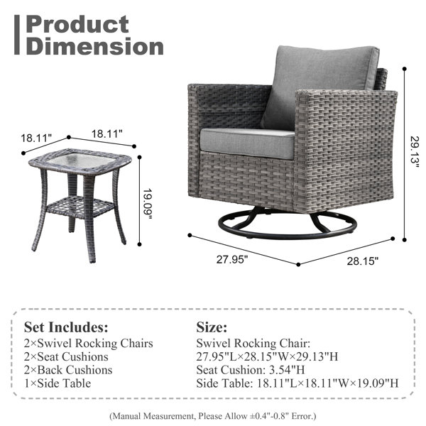 Dimensions du produit
