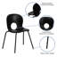 Chaise empilable en plastique Rio-2089514020
