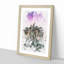 Skyline of Toronto in Canada - Picture Frame Graphic Art Print-56862370-56862371