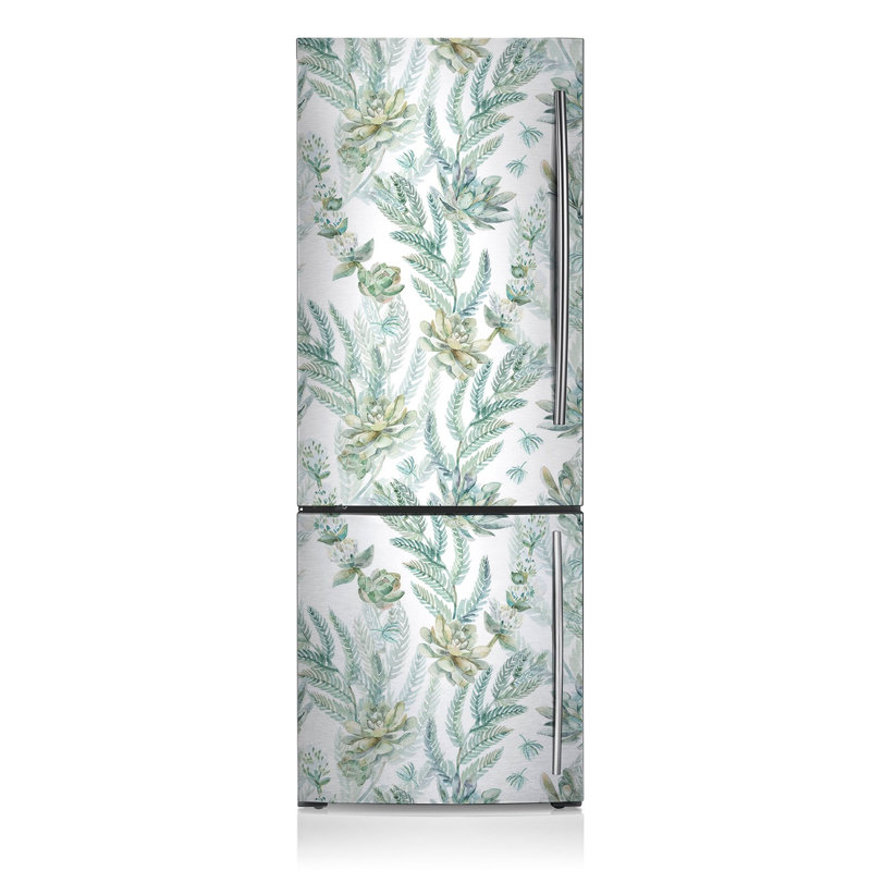 Plants & Flowers Door Decal, 190cm H x 70cm W