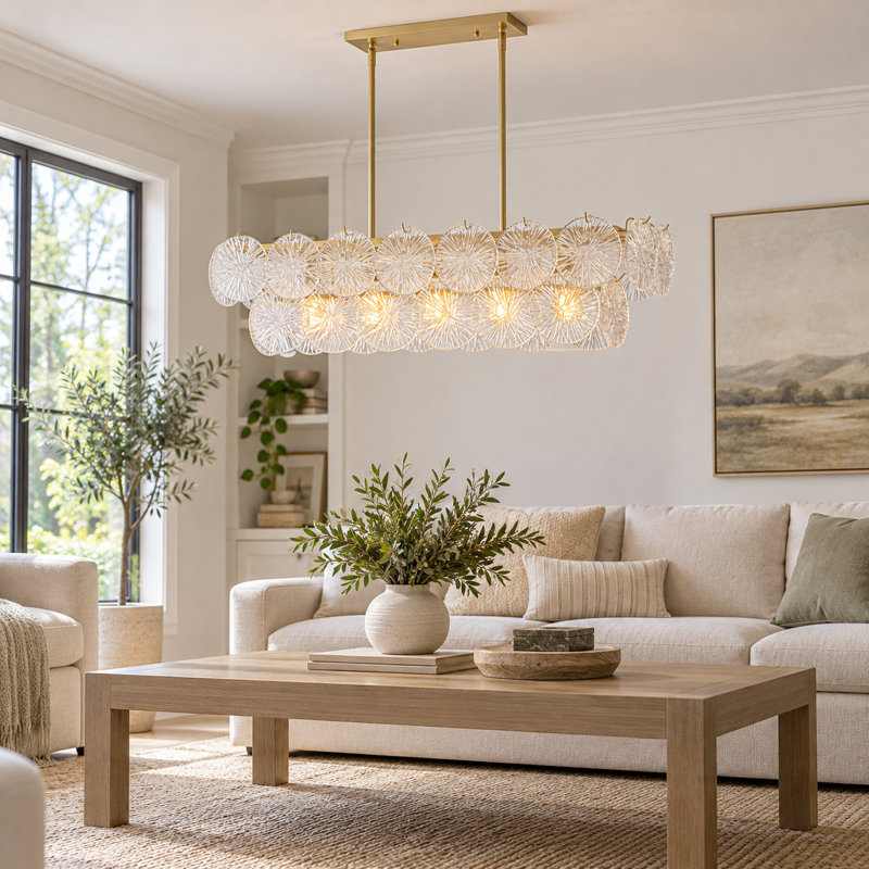 Lustre en verre Sunflower