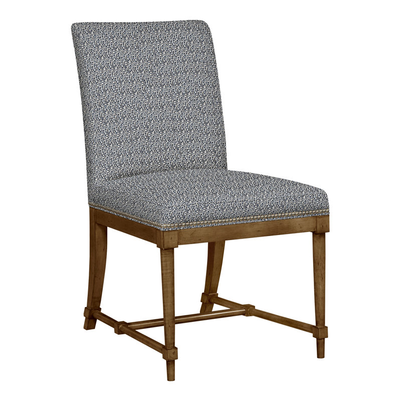 Chronos Side Chair, Nomad Slate Crypton® Chenille, Casa Blanca, Yes