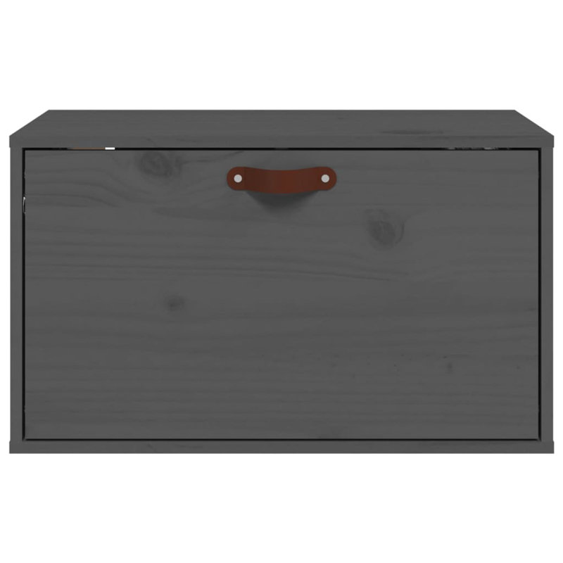Maybell Unfinished with Fireplace Included, Grey, 35cm H x 60cm W x 30cm D