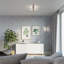 Karragullen Frosted Glass Flush Mount-2143912067