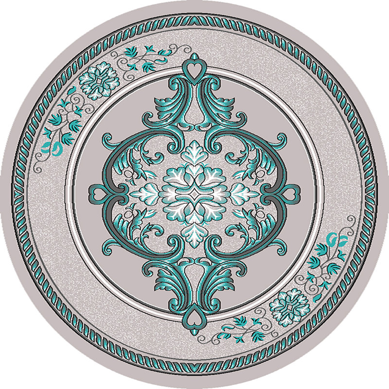 Ramsel Oriental Indoor Rug, Round 7'9"