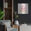 Art mural en métal luxueux «Pretty Princess Castle» par Farida Zaman, 24 po x 24 po-335701515