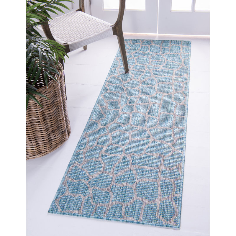 Murrell Animal Print Indoor / Outdoor Rug, Runner 2' x 6'1"