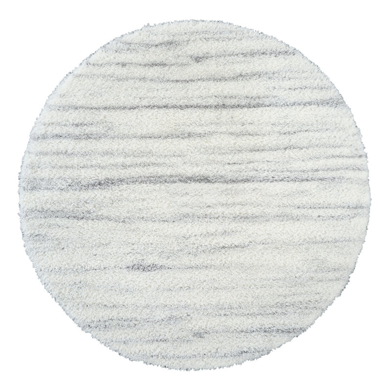 Lizan Shag Area Rug, Round 120cm
