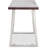 Ostara Lionel Wood and Stainless Steel Metal Bench